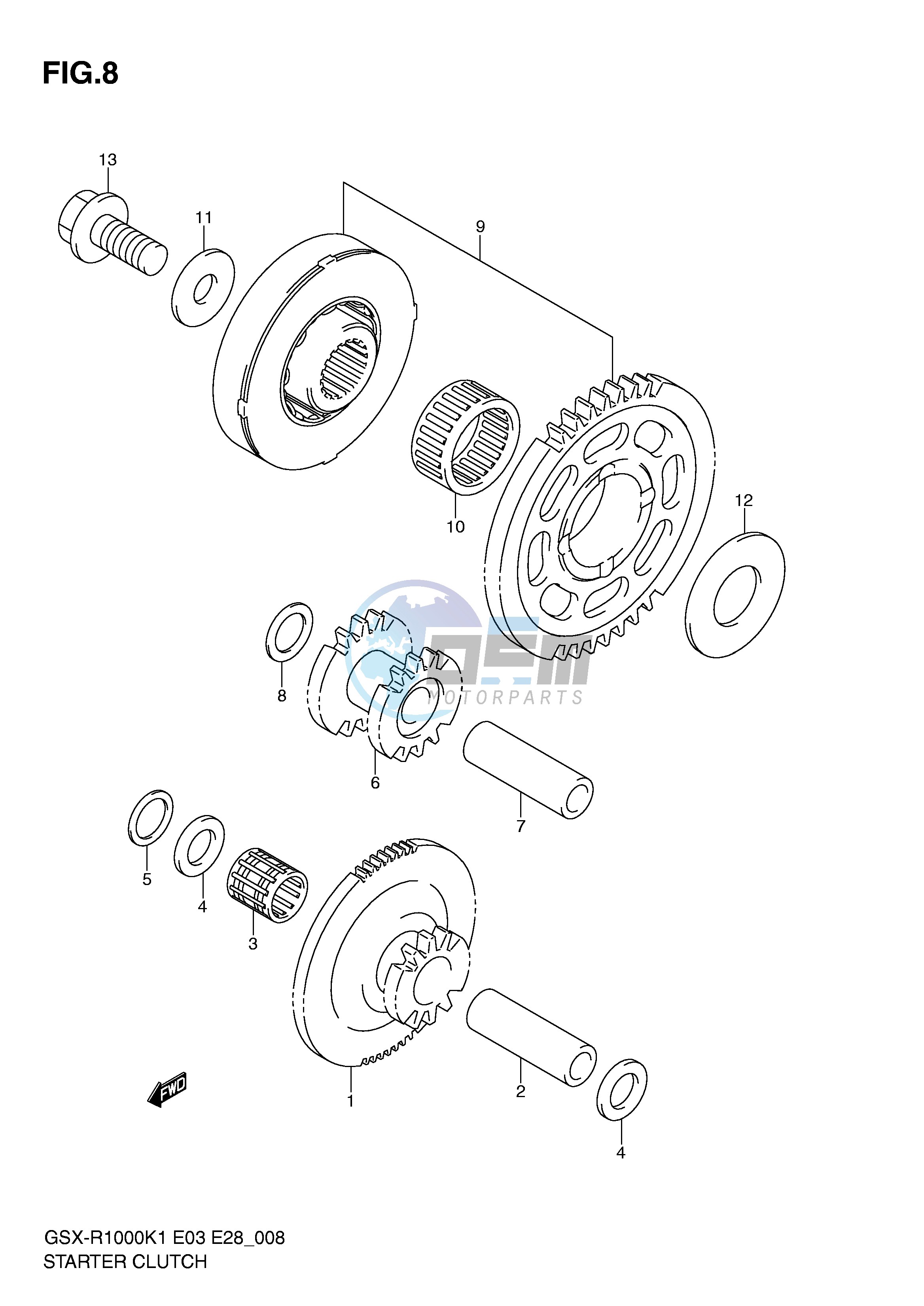 STARTER CLUTCH