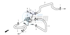 VTX1800C1 drawing AIR INJECTION CONTROL VALVE