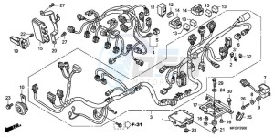 CB600FA3A Europe Direct - (ED / ABS ST) drawing WIRE HARNESS