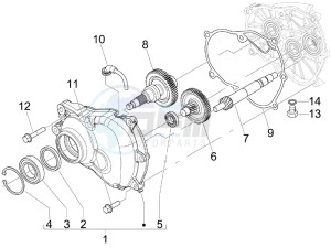 Runner 200 ST 4t e3 drawing Reduction unit