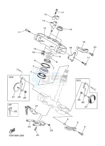 WR450F (1DX1 1DX2) drawing STEERING