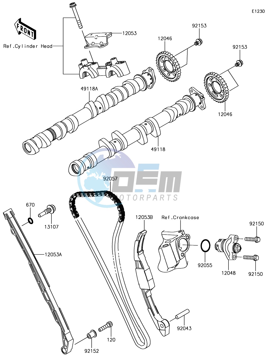 Camshaft(s)/Tensioner