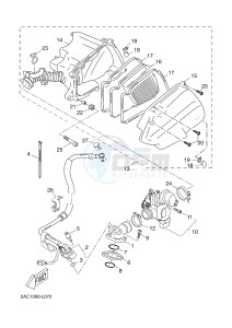 NS50F AEROX 4 (1GB1 1GB1 1GB1 1GB1 1GB1) drawing INTAKE