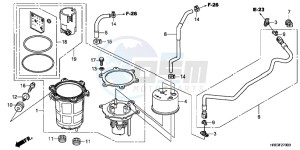 TRX500FPMC drawing FUEL PUMP