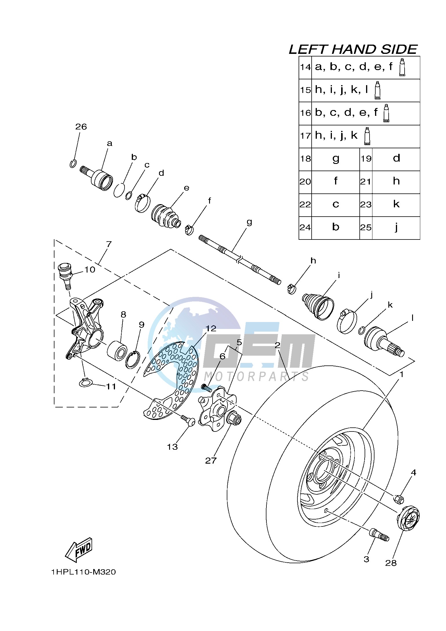 FRONT WHEEL