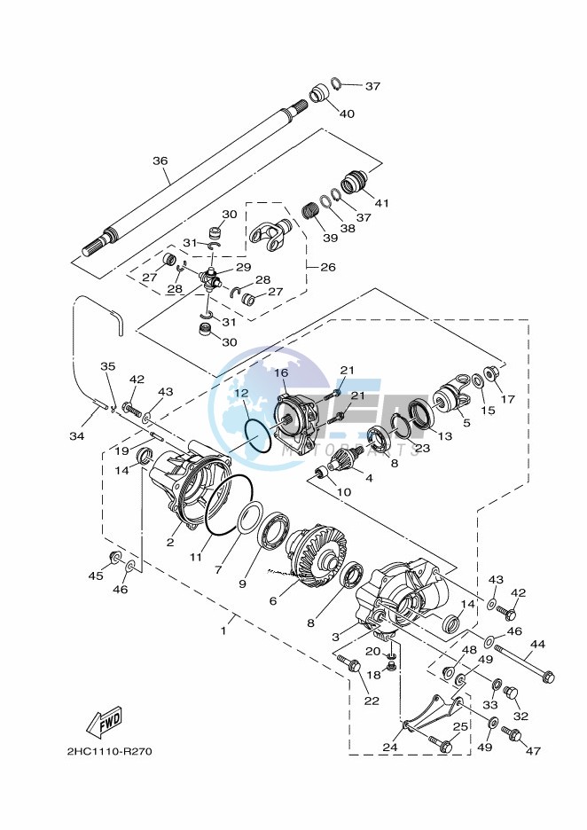 FRONT DIFFERENTIAL