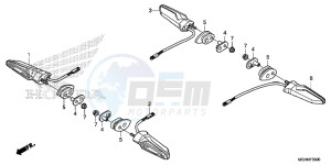 VFR1200XDH 2ED - (2ED) drawing WINKER