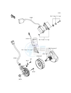 KX450F KX450HGF EU drawing Generator