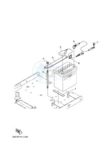 EDL7000SE/SDE EDL7000SED DIESEL 800 (Q9CN) drawing BATTERY TRAY