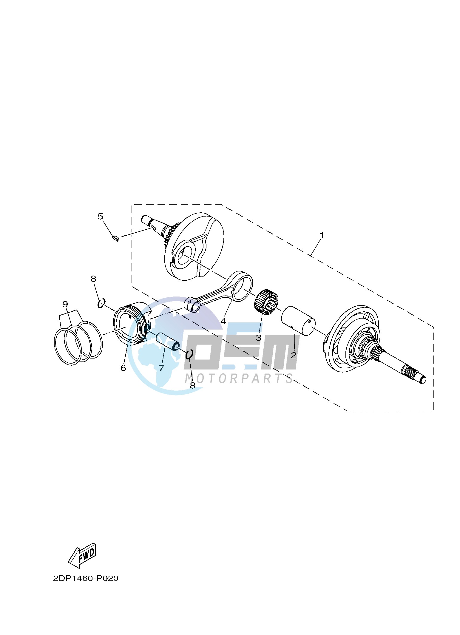 CRANKSHAFT & PISTON