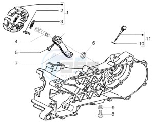 LX 50 2T drawing Brake lever