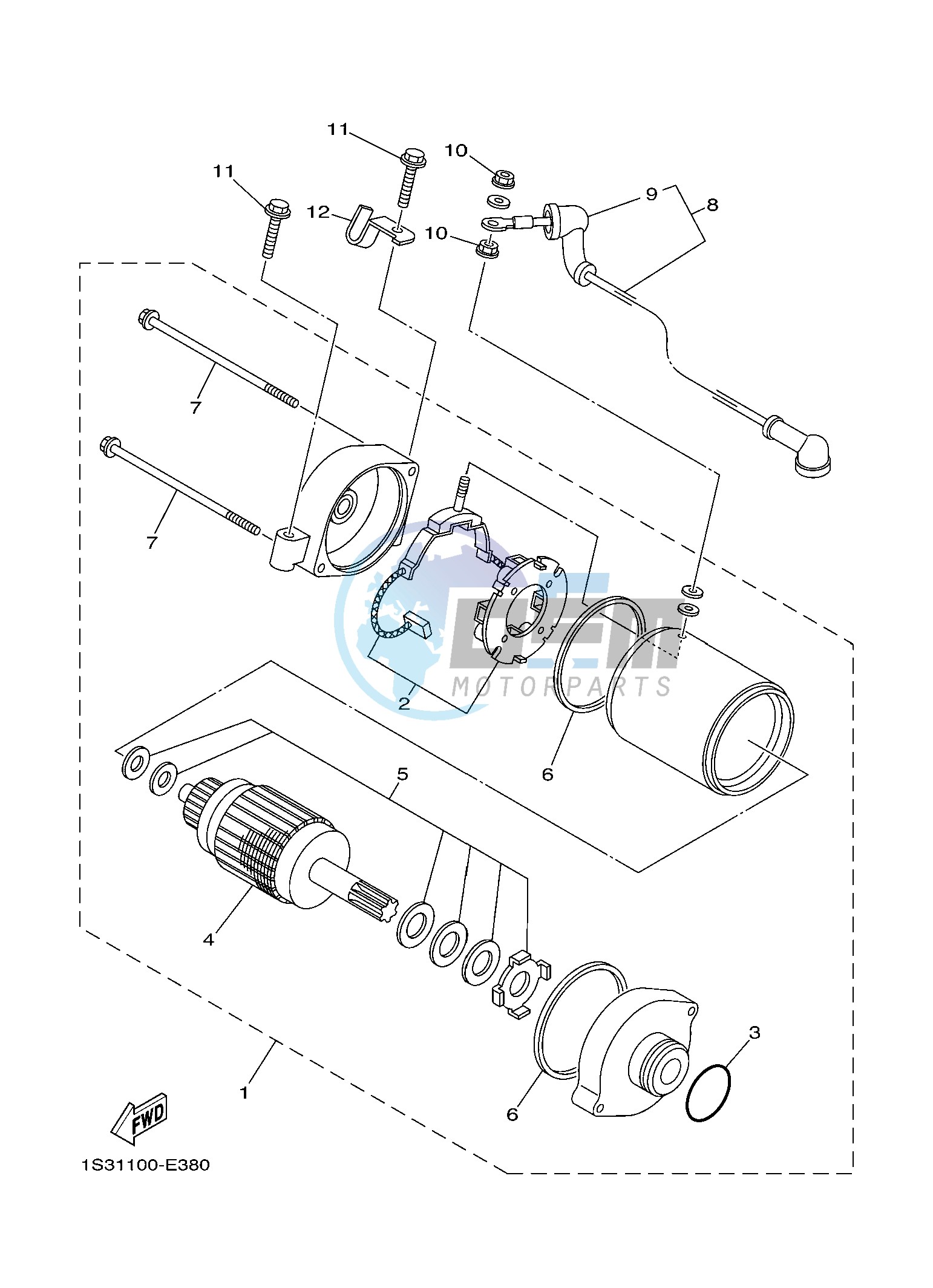 STARTING MOTOR