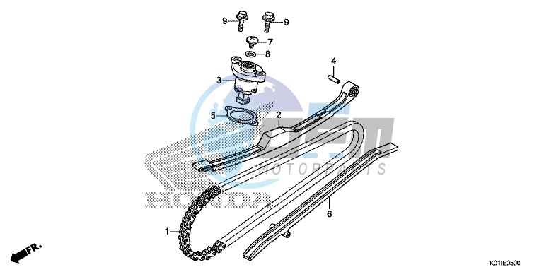 CAM CHAIN/TENSIONER