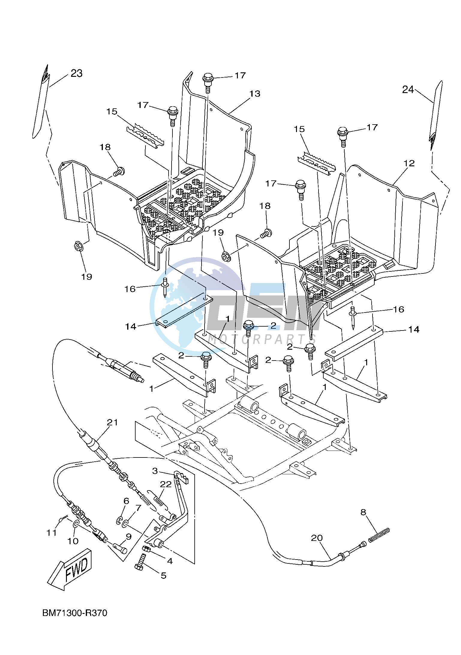 STAND & FOOTREST