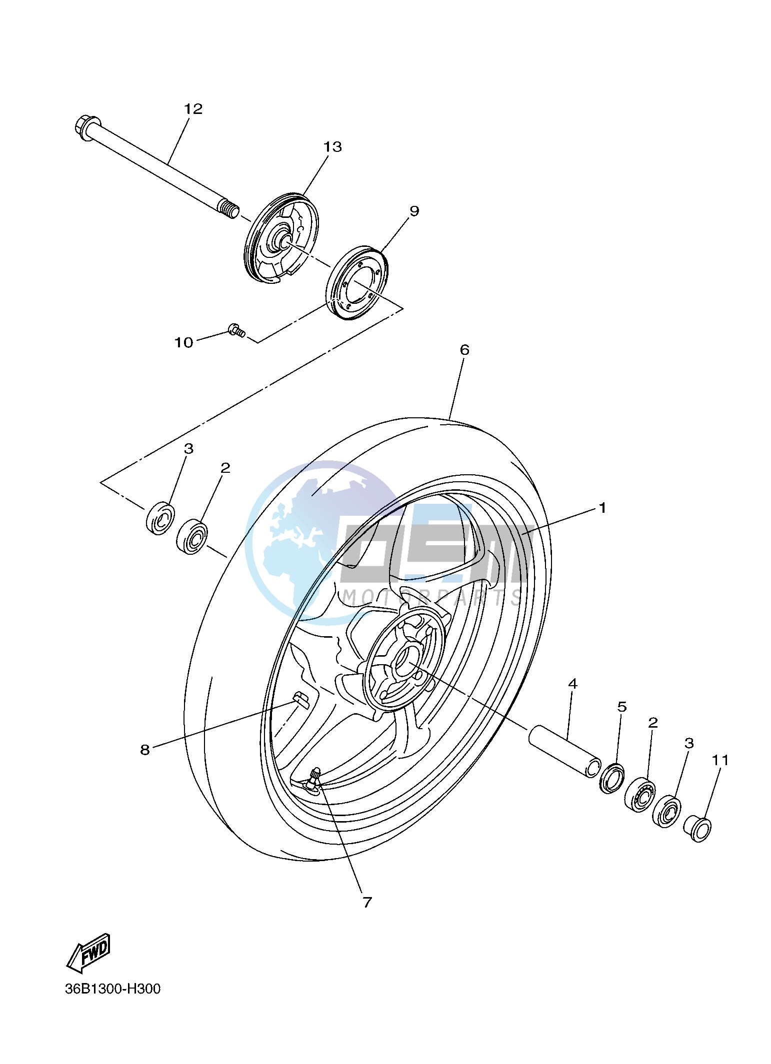 FRONT WHEEL