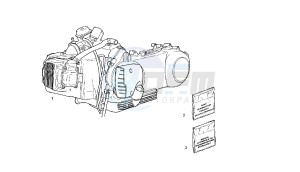 BOULEVARD - 125 CC 150 EU3 drawing ENGINE