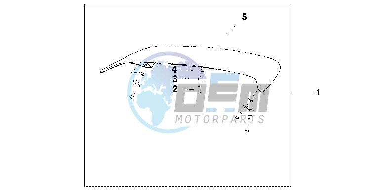 TOP BOX SPOILER DIGITAL SILVER