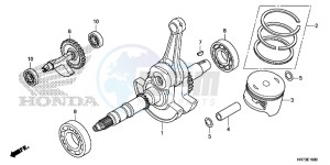 TRX420FA6G TRX420 Europe Direct - (ED) drawing CRANK SHAFT/PISTON