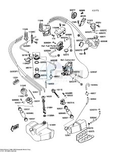 JF 650 A [X2] (A4-A5) [X2] drawing FUEL TANK