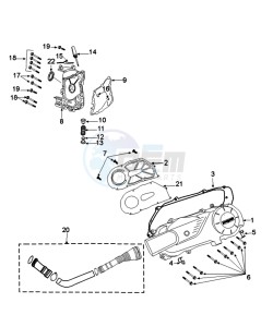 TWEET 125 V PRO drawing HOUSING COVER