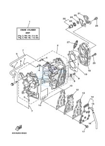 9-9F drawing CYLINDER--CRANKCASE