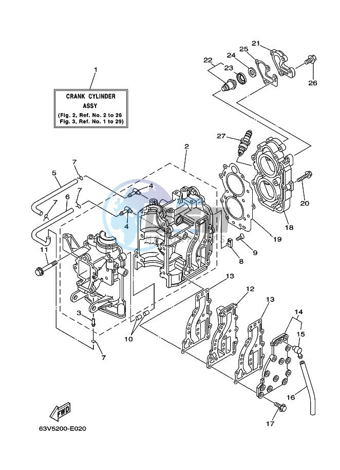 CYLINDER--CRANKCASE