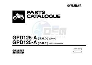 GPD125-A NMAX-125 (BALE) drawing Infopage-1