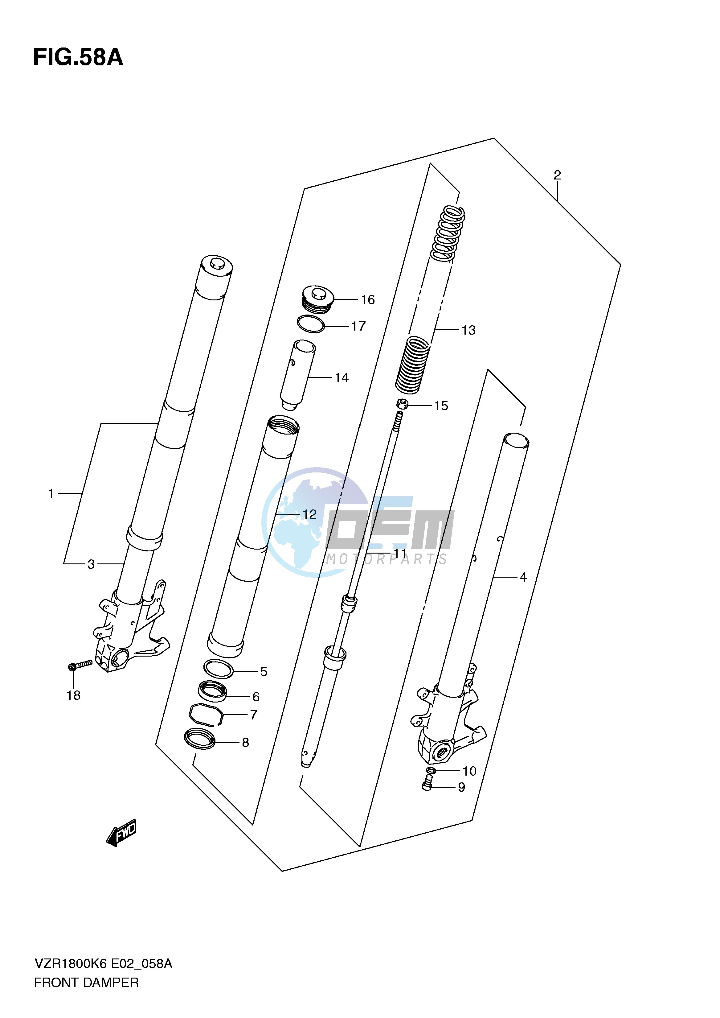 FRONT DAMPER (*)