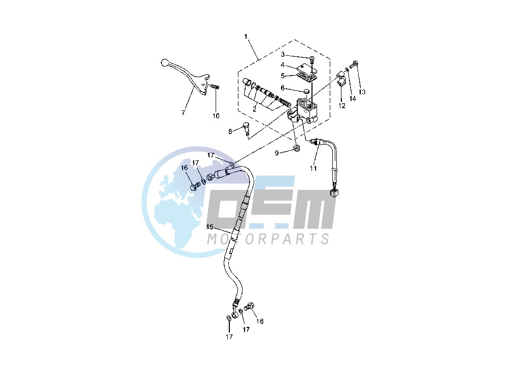 FRONT MASTER CYLINDER