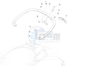 GTS 300 ie Super (EMEA, APAC) (AU, HK, IN, IT, J, SG, TW, UK) drawing Rear luggage rack