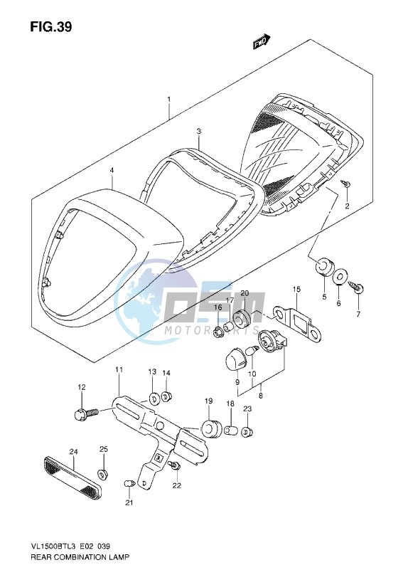 REAR COMBINATION LAMP