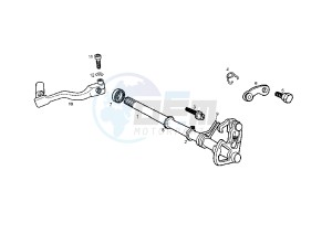 SENDA R DRD RACING LTD - 50 cc drawing GEAR CHANGE MECHANISM