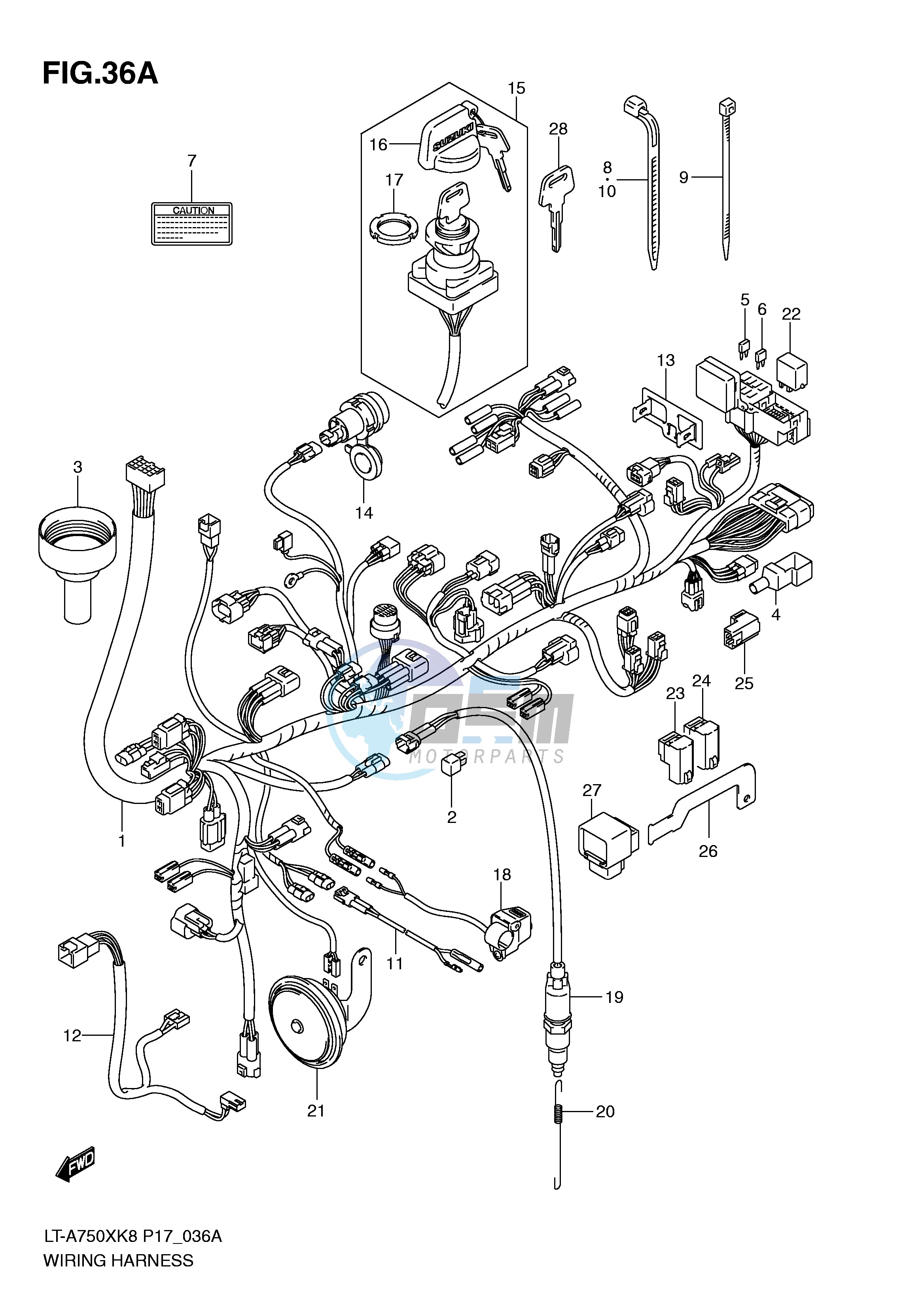 WIRING HARNESS (P24)