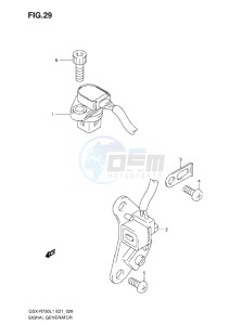 GSX-R750 drawing SIGNAL GENERATOR