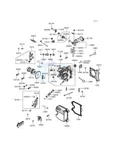 J125 ABS SC125BGF XX (EU ME A(FRICA) drawing Cylinder Head