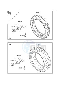 Z750_ABS ZR750M8F GB XX (EU ME A(FRICA) drawing Tires