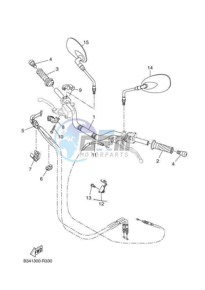 STEERING HANDLE & CABLE