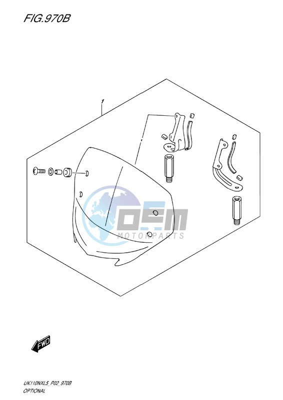 OPTIONAL (WIND SCREEN)