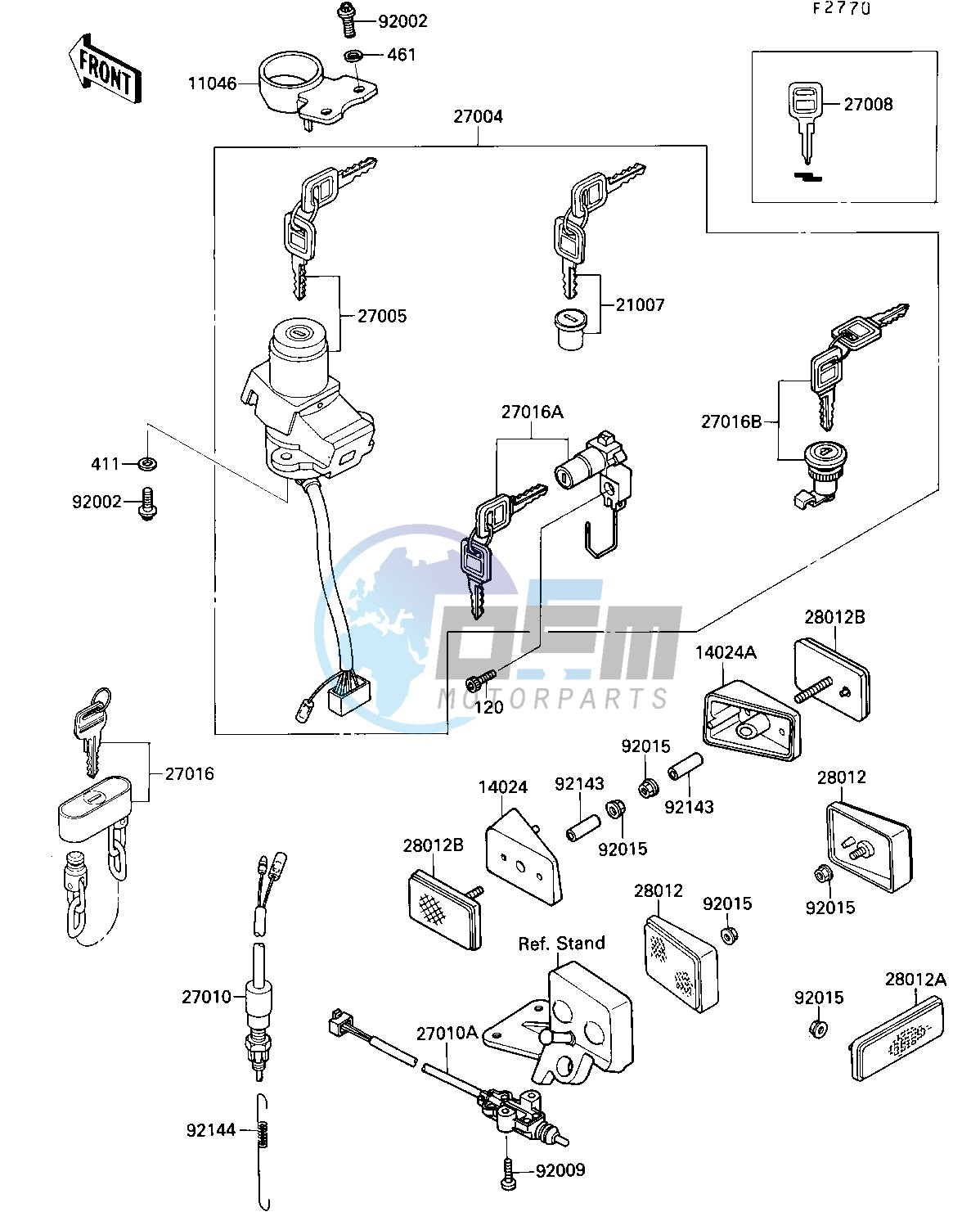 IGNITION SWITCH_LOCKS_REFLECTORS