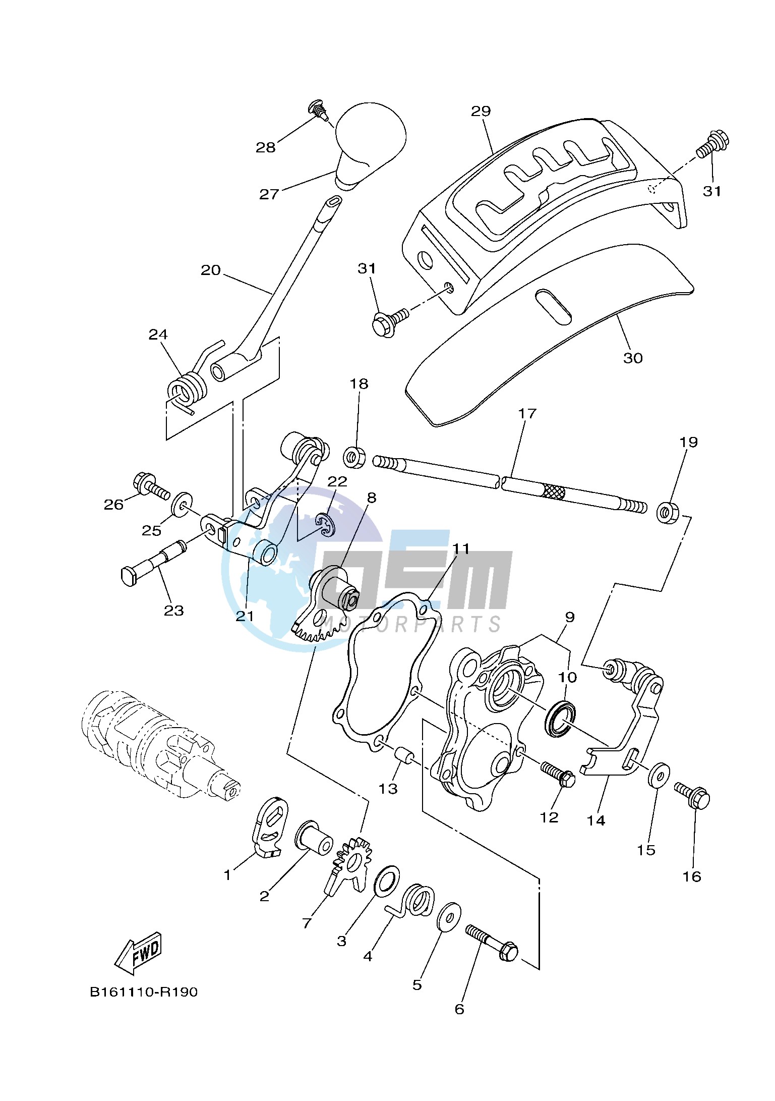 SHIFT SHAFT