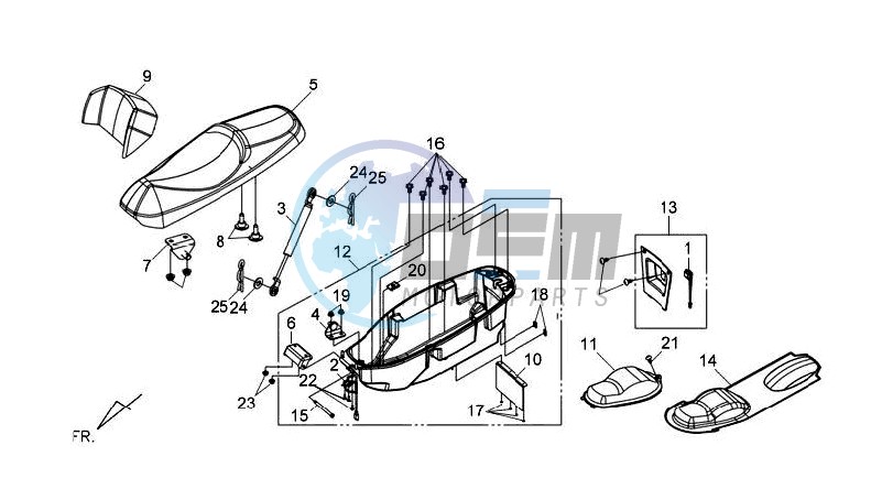 BUDDYSEAT - HELMET BOX