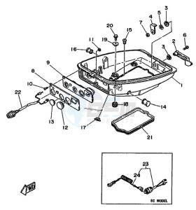 6C drawing BOTTOM-COWLING