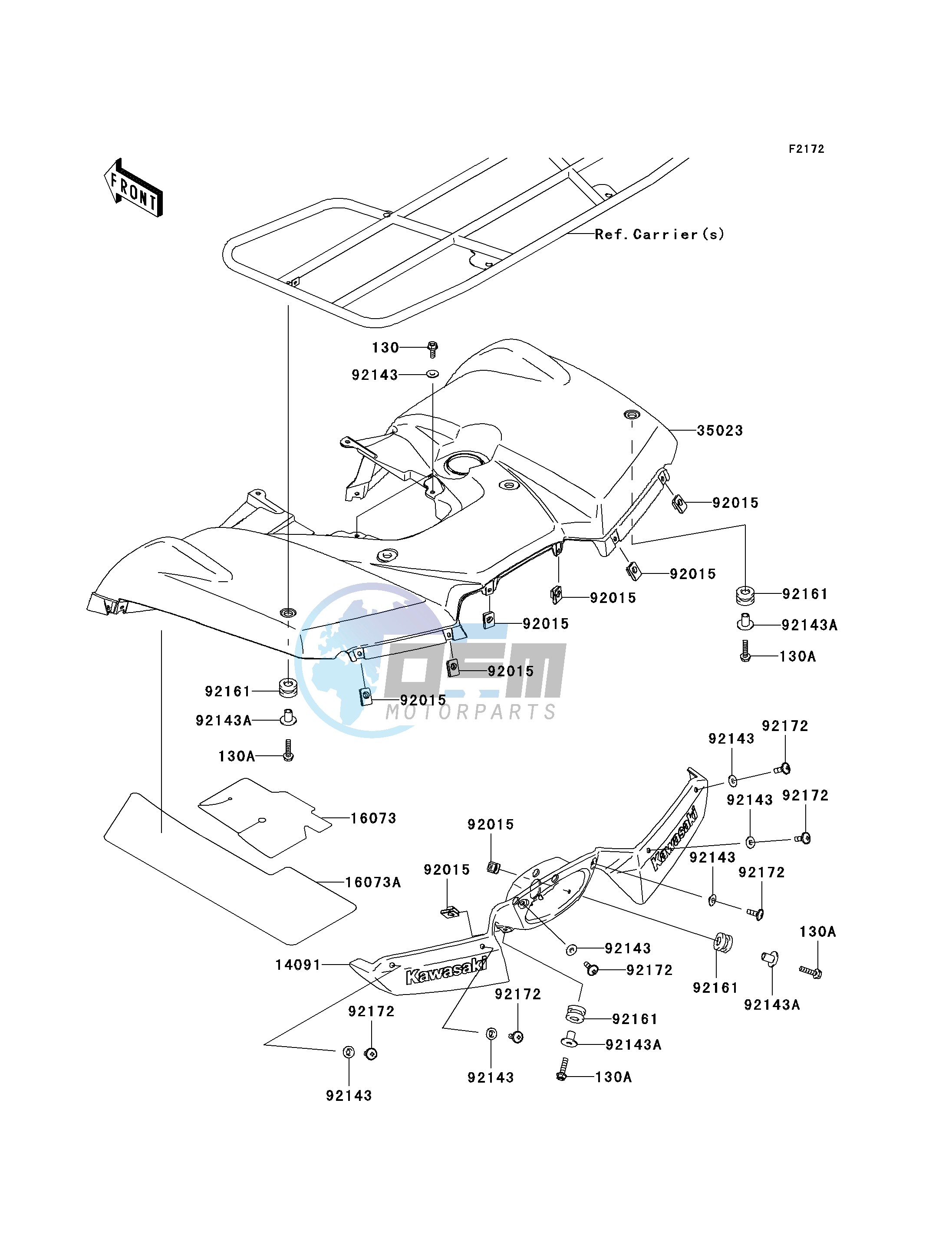 REAR FENDER-- S- --- G6F_G7F_G8F- -