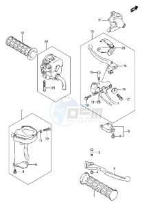 LT-A750X drawing HANDLE LEVER