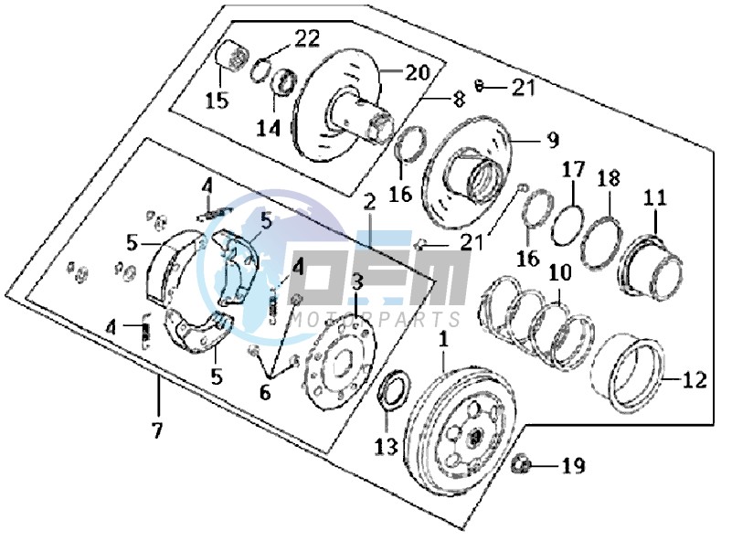 DRIVE PULLEY / V-BELT