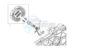 BOULEVARD - 50 CC 4T EU2 25 KM/H drawing REAR BRAKE