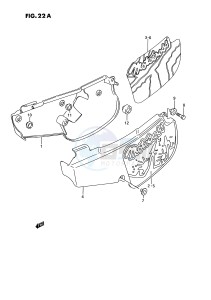 RM80 (E3) drawing FRAME COVER (MODEL M N)