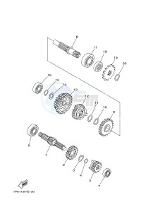 TT-R50E (2CJ3 2CJ4) drawing TRANSMISSION