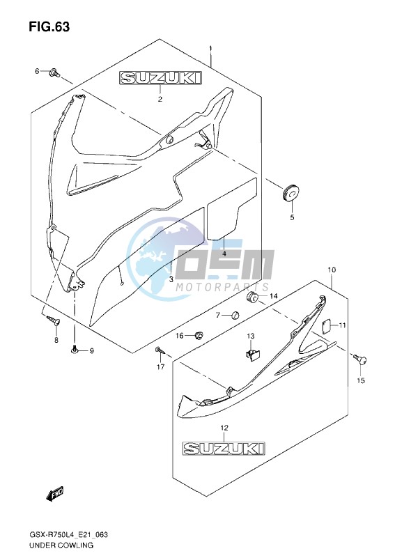 UNDER COWLING L4