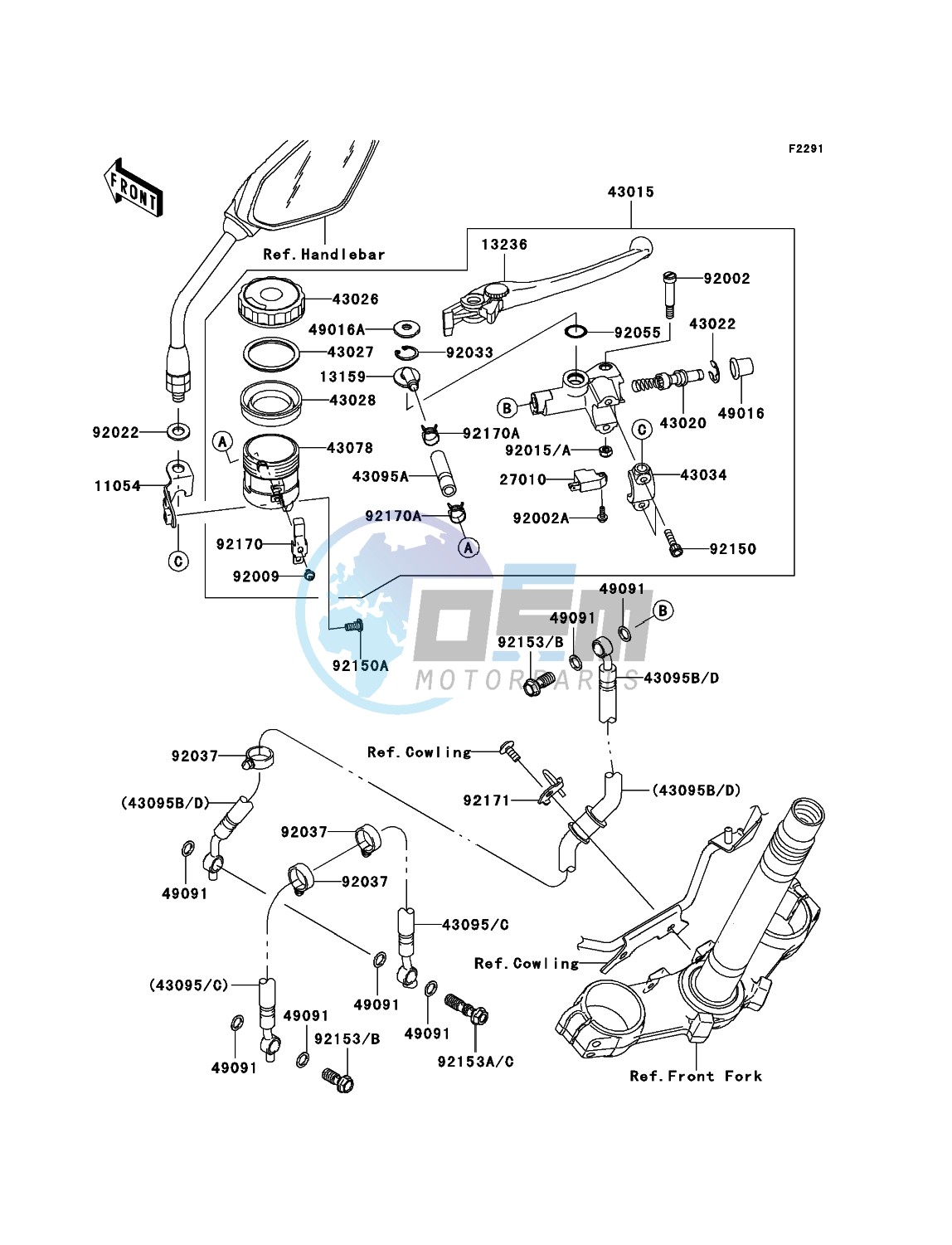 Front Master Cylinder